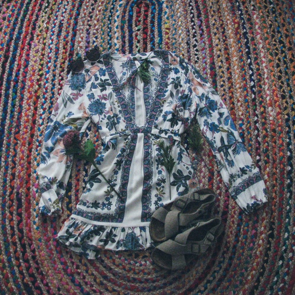 Free People Tunic with Back Tie